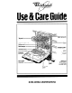 Whirlpool 8700 Series Use And Care Manual
