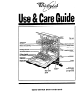 Whirlpool 9200 SERIES Use & Care Manual