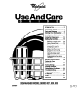 Whirlpool 927 Series Use And Care Manual