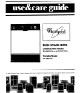 Whirlpool DP3801XL Use & Care Manual