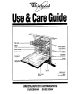 Whirlpool DU52l6XW Use & Care Manual
