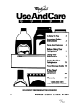 Whirlpool ET18HT Use And Care Manual