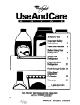 Whirlpool ET25DQ Use And Care Manual