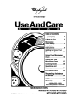 Whirlpool Ml7078XD Use And Care Manual