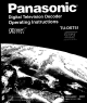Panasonic TU-DST51 Operating Instructions Manual