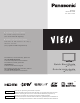 Panasonic Viera TC-32LX24 Operating Instructions Manual