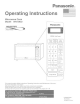 Panasonic NN-S932BF Operating Instructions Manual