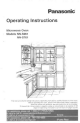 Panasonic NN-S961BF Operating Instructions Manual
