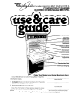 Whirlpool RB17UPXL Use & Care Manual