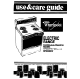 Whirlpool RF33OOXV Use And Care Manual