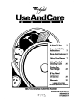 Whirlpool RF365PXY Use And Care Manual