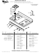 Whirlpool SF265LXTB2 Parts List