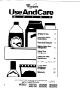 Whirlpool 3ED27DQ Use And Care Manual