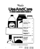 Whirlpool 3ET22DK Use And Care Manual
