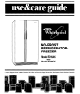 Whirlpool ED19CK Use & Care Manual