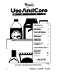 Whirlpool ET25DM Use And Care Manual