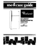 Whirlpool ETl6JM Use And Care Manual