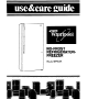Whirlpool ETl8JK Use & Care Manual