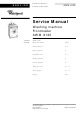 Whirlpool AWM 8125 Service Manual