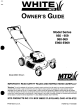 White 960-969 Series Owner's Manual