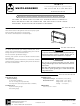 White Rodgers 1F59-13 Installation & Operation Instructions