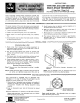 White Rodgers 1F57-312 Instructions