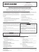 White Rodgers 1F80-241 Installation And Operation Instructions Manual