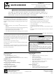 White Rodgers 1F80-51 Installation And Operation Instructions Manual