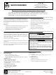 White Rodgers 1f81-51 Installation And Operation Instructions Manual