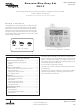 White Rodgers 1F89EZ-0251 Installation Instructions And User Manual