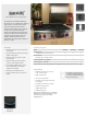 Wolf Burner Rangetop Datasheet