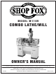 Woodstock M1109 Owner's Manual