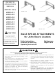 Worksaver JDBS-412 Owner's/Operator's Manual