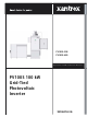 Xantrex PV100S-208 Operation And Maintenance Manual