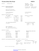 Xerox All in One Printer Product Safety Data Sheet