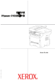 Xerox Phaser 3100MFP/X User Manual