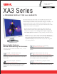 Xerox XA3 Series Specifications