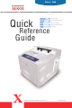 Xerox 4500DX - Phaser B/W Laser Printer Quick Reference Manual