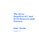 Xerox DocuPrint N17 User Manual