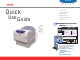 Xerox Phaser r 6360 Quick Use Manual
