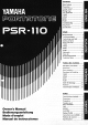 Yamaha Portatone PSR-110 Manual Del Instrucción