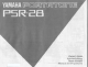 Yamaha Portatone PSR-28 Owner's Manual