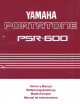 Yamaha Portatone PSR-600 Bedienungsanleitung