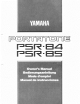 Yamaha Portatone PSR-84 Manual De Instrucciones