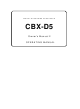 Yamaha CBX-D5 Operating Manual