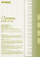 Yamaha Clavinova CLP-115 Owner's Manual