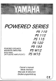 Yamaha PS W12 Owner's Manual