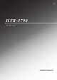 Yamaha HTR-5790 Owner's Manual