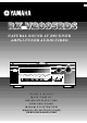 Yamaha RX V2095RDS Owner's Manual