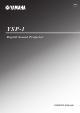 Yamaha YSP-1 Owner's Manual